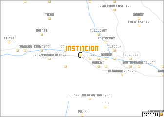 map of Instinción