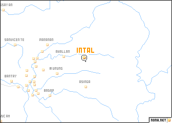 map of Intal