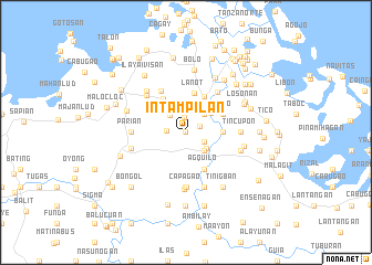 map of Intampilan