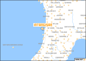 map of Intangisan