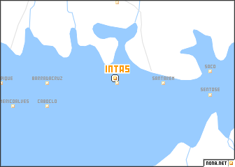 map of Intãs