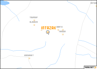 map of I-n-Tazak