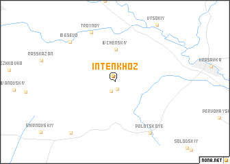 map of Intenkhoz