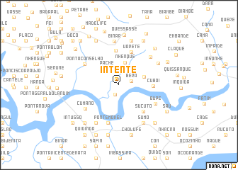 map of Intente