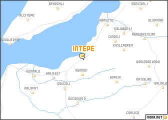 map of İntepe