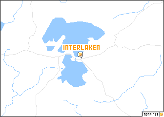 map of Interlaken