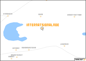 map of Īnternatsīonalʼnoe