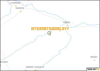 map of Internatsionalʼnyy