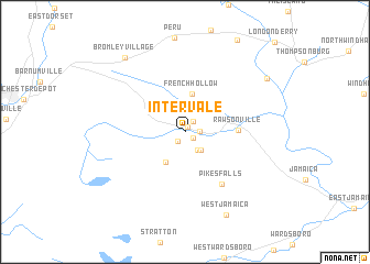 map of Intervale