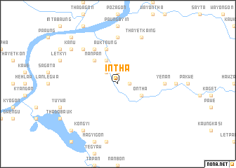 map of Intha