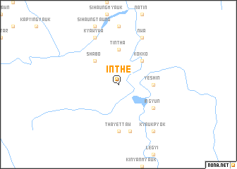 map of Inthe