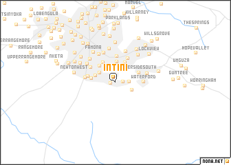 map of Intini