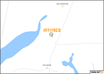 map of Intiyaco