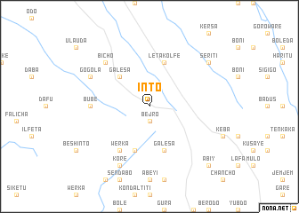 map of Īnto