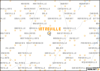 map of Intréville