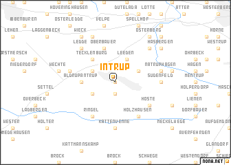 map of Intrup