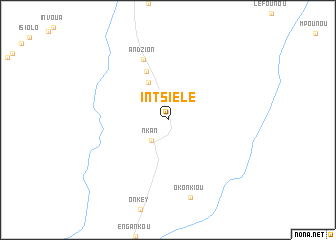 map of Intsiélé