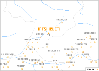 map of Intskirvetʼi