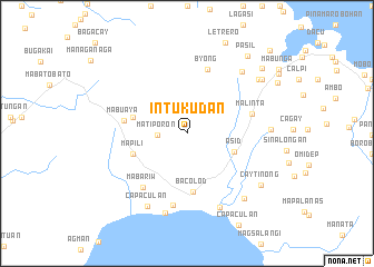 map of Intukudan