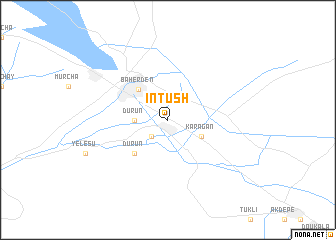 map of Intush
