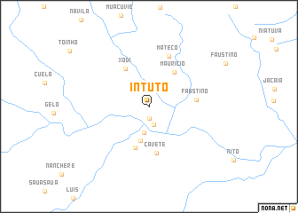 map of Intuto