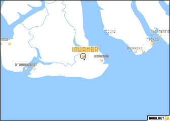 map of Inua Mba