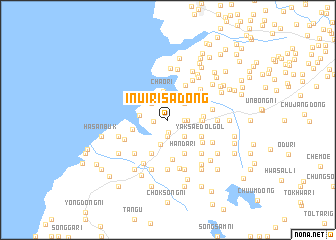 map of Inŭiri-Sa-dong