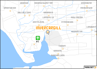 map of Invercargill