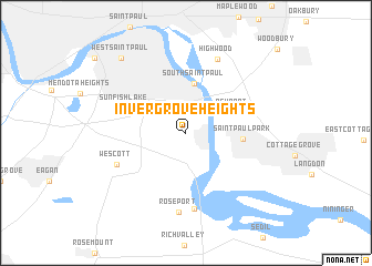 map of Inver Grove Heights