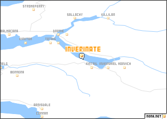 map of Inverinate