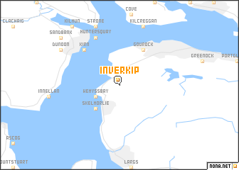 map of Inverkip