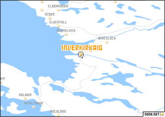 map of Inverkirkaig