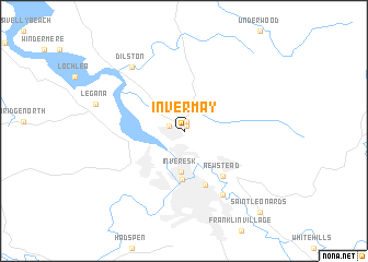 map of Invermay