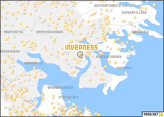 map of Inverness