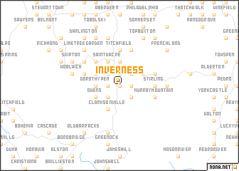 map of Inverness