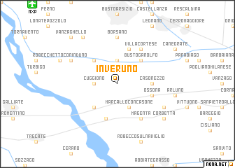 map of Inveruno