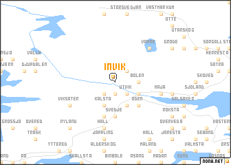 map of Invik