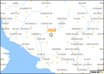 map of Inwa