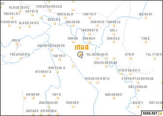 map of Inwa