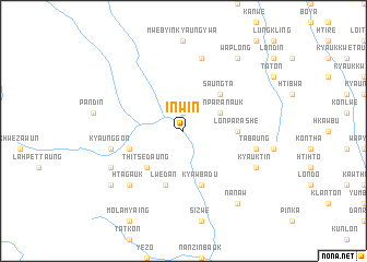 map of Inwin