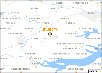 map of Inworth