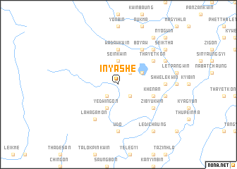 map of Inyashe