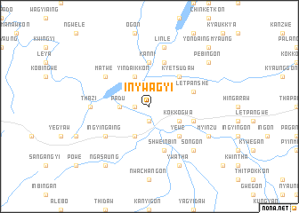 map of Inywagyi