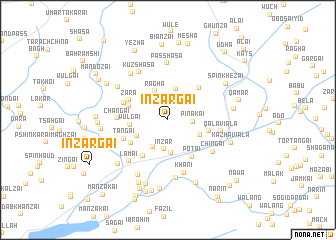 map of Inzargai