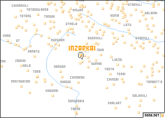 map of Inzarkai