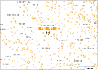 map of Inzaro Shāh