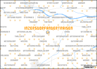 map of Inzersdorf an der Traisen