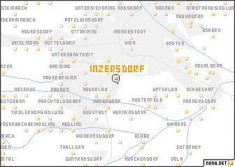 map of Inzersdorf