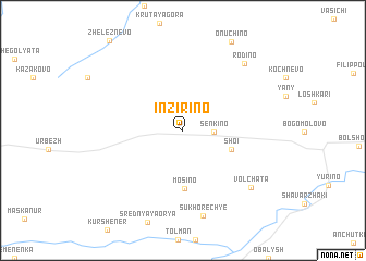 map of Inzirino