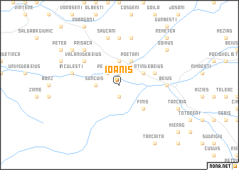 map of Ioaniş